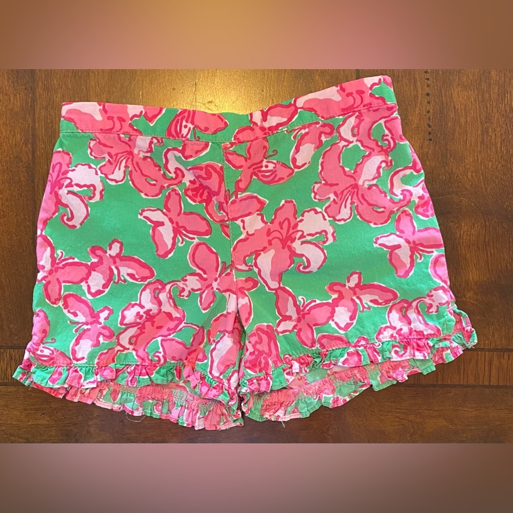 Lilly Pulitzer girls shorts size M(6-7)